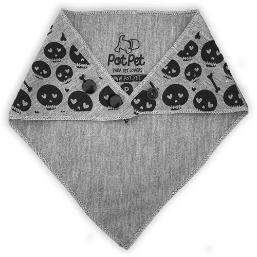 Bandana Personalizada Com o Nome do Pet - Caveiras