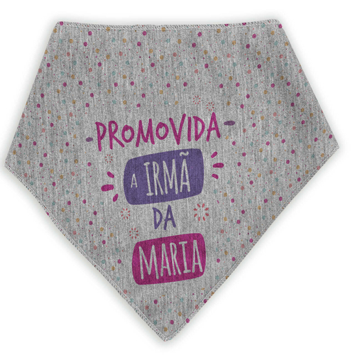 Bandana Personalizada Para C�es e Gatos Promovida a Irm� Mais Velha