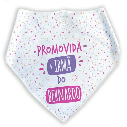 Bandana Personalizada Para C�es e Gatos Promovida a Irm� Mais Velha
