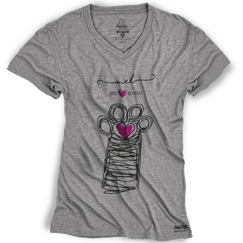 Camiseta Personalizada Com o Nome dos Pets - Cole��o Patinha