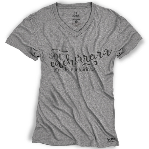 Camiseta sou Cachorreira de Carteirinha