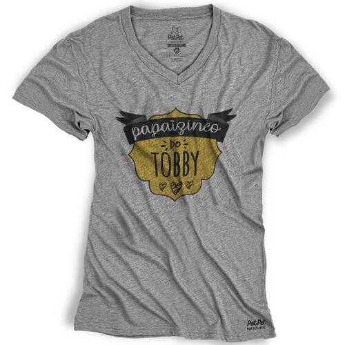 Camiseta Personalizada Pai de Cachorro ou Gato