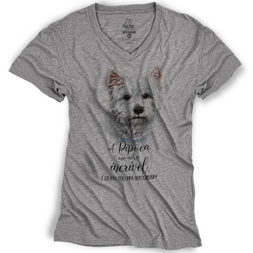 Camiseta Personalizada Meu West Terrier me Acha Incr�vel