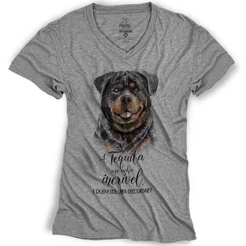 Camiseta Personalizada Meu Rottweiler me Acha Incr�vel