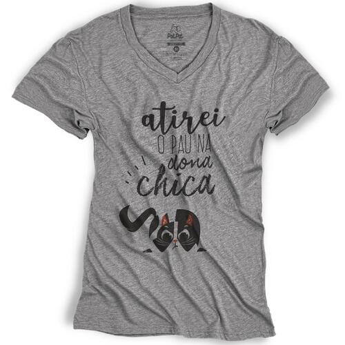 Camiseta Atirei o Pau na Dona Chica