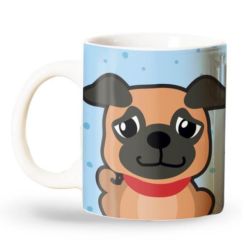 Caneca Personalizada Pug