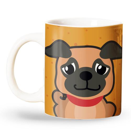Caneca Personalizada Pug