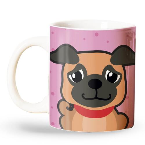 Caneca Personalizada Pug