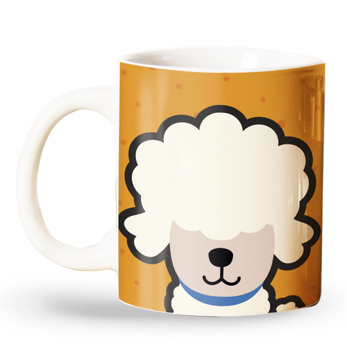 Caneca Personalizada Poodle