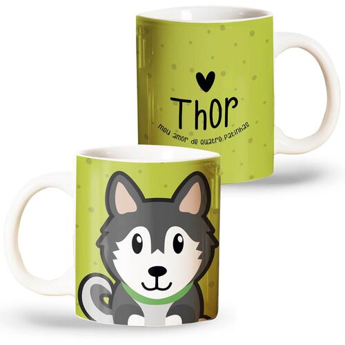 Caneca Personalizada Husky Siberiano