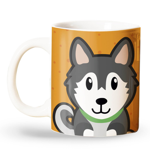 Caneca Personalizada Husky Siberiano