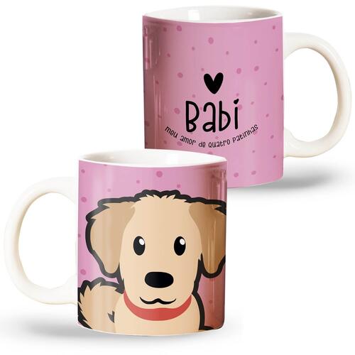 Caneca Personalizada Golden Retriever