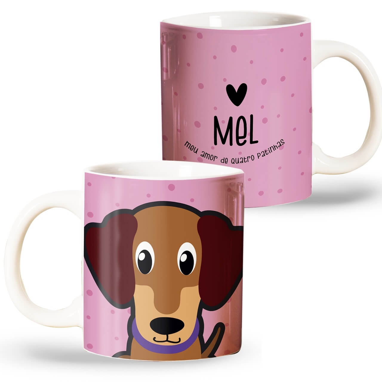 Caneca Personalizada Dachshund - Salsicha