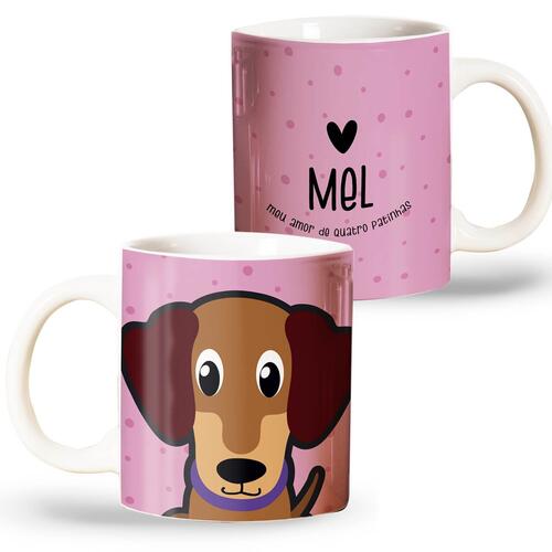 Caneca Personalizada Dachshund - Salsicha