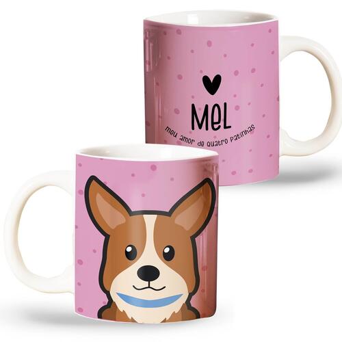 Caneca Personalizada Corgi