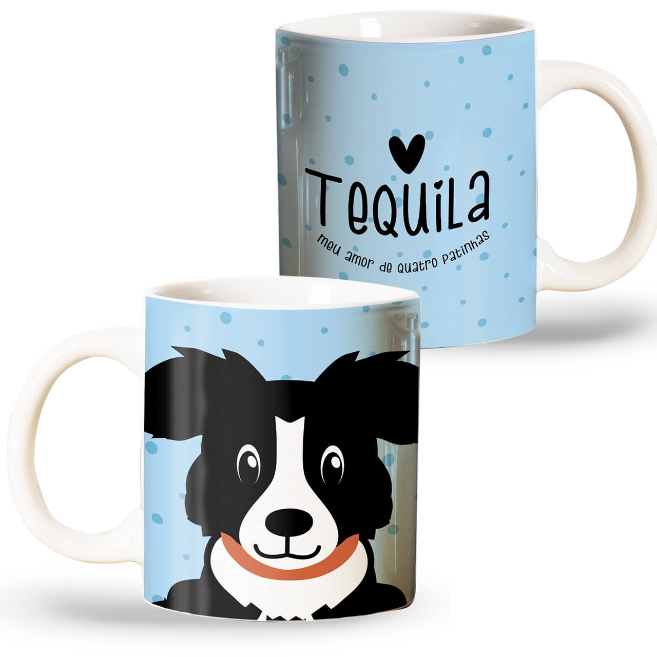 Caneca Personalizada Border Collie