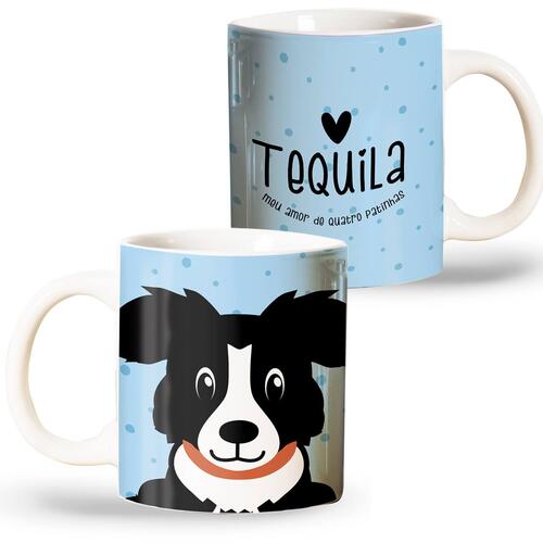 Caneca Personalizada Border Collie