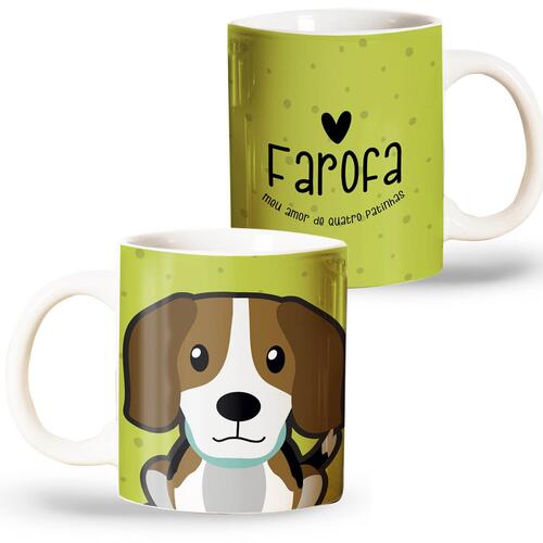Caneca Personalizada Beagle