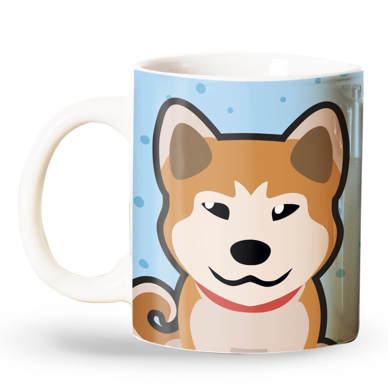 Caneca Personalizada Akita