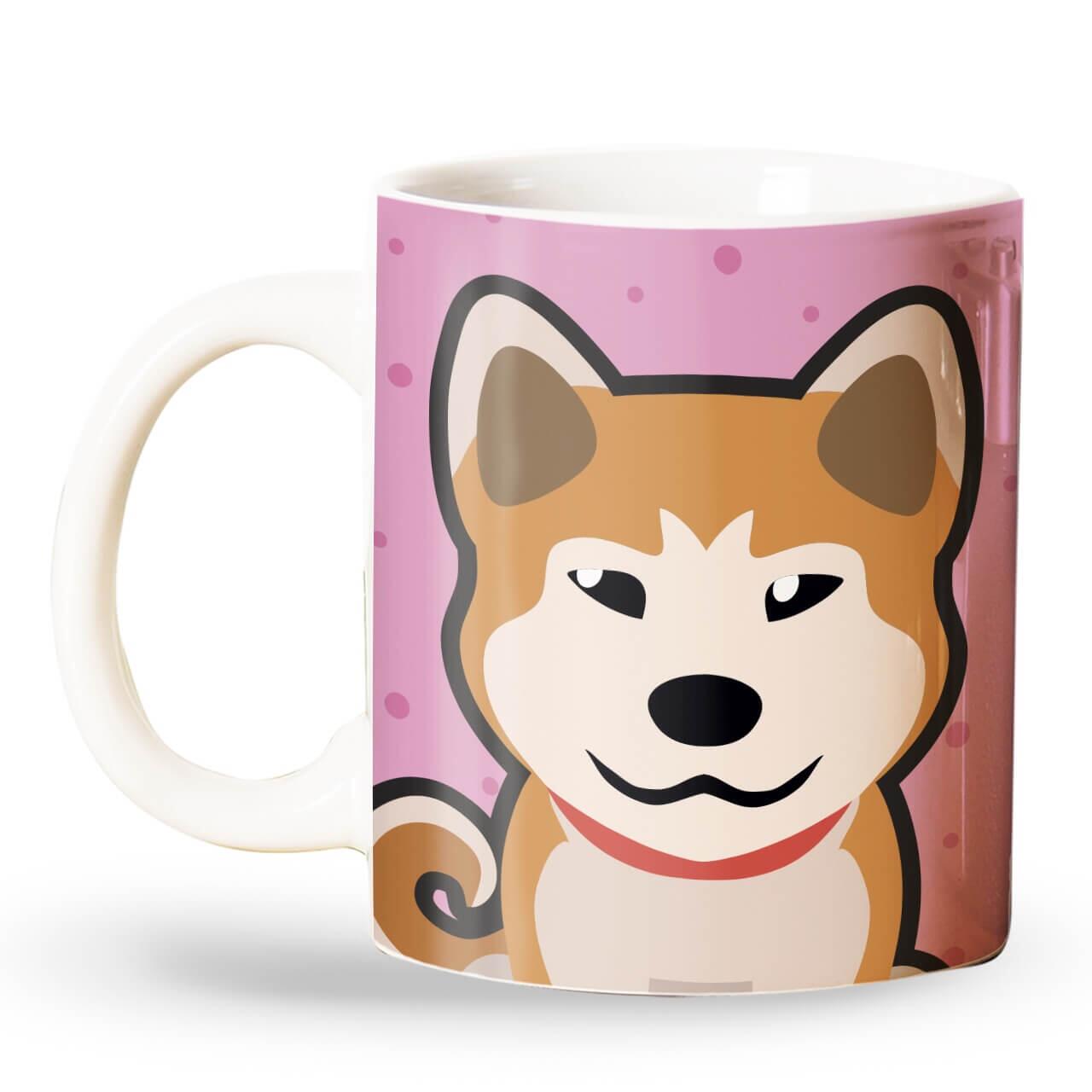 Caneca Personalizada Akita