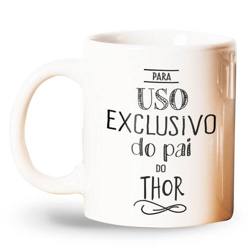 Caneca Personalizada Para Uso Exclusivo do Pai de Pet