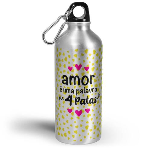 Garrafa Amor � Palavra de 4 Patas