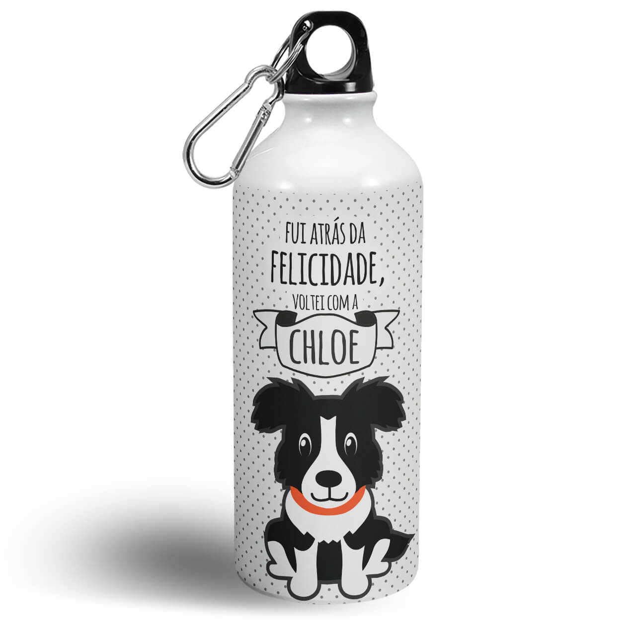 Garrafa Personalizada Border Collie