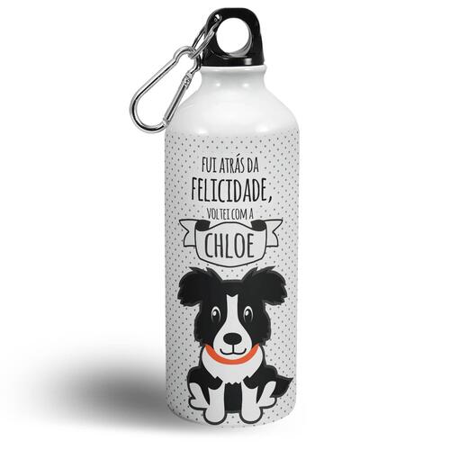 Garrafa Personalizada Border Collie