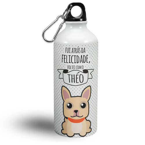 Garrafa Personalizada Buldogue Francês