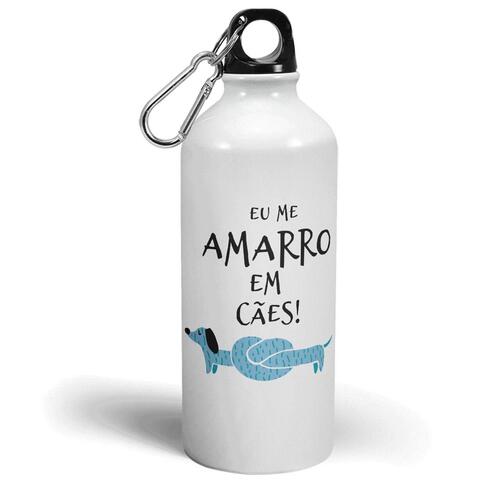 Garrafa Eu Me Amarro Em C�es