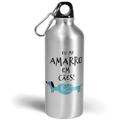 Garrafa Eu Me Amarro Em C�es