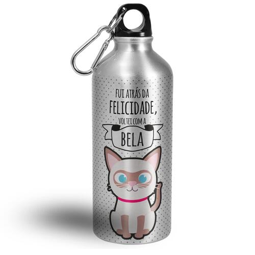 Garrafa Personalizada Gato Siam�s