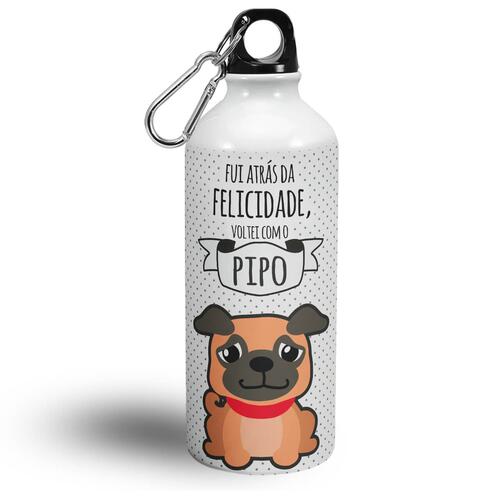 Garrafa Personalizada Pug
