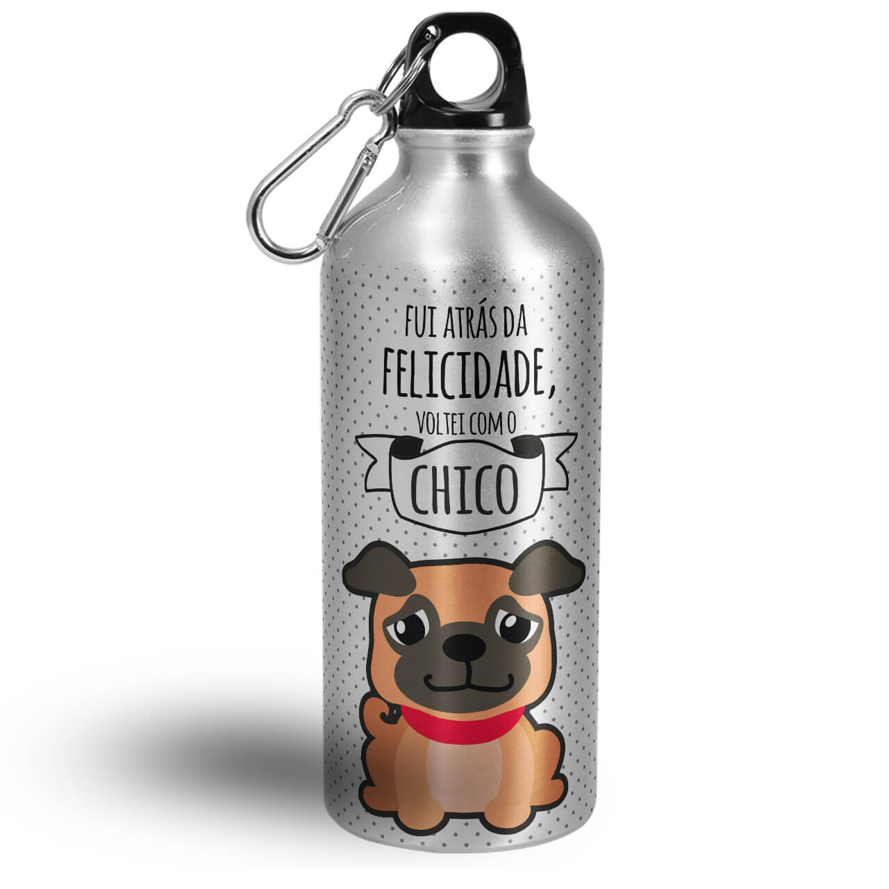 Garrafa Personalizada Pug