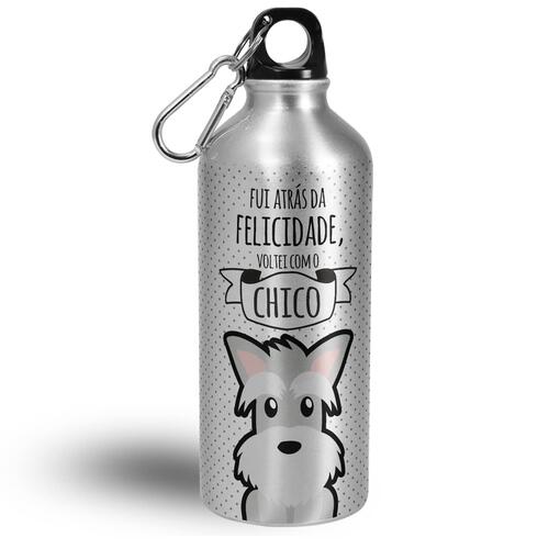Garrafa Personalizada Schnauzer