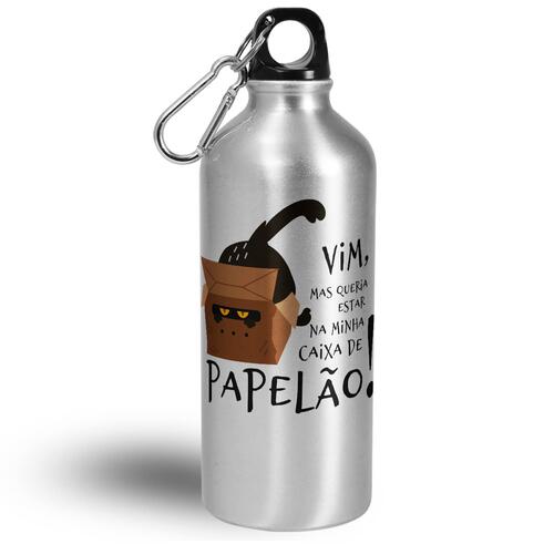 Garrafa Vim Mas Preferia Ficar na Caixa de Papel�o