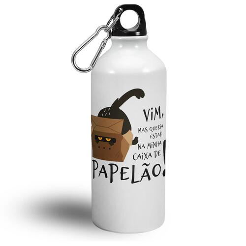 Garrafa Vim Mas Preferia Ficar na Caixa de Papel�o