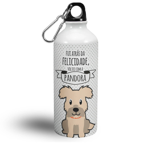 Garrafa Personalizada Vira-lata Peludo