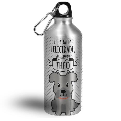 Garrafa Personalizada Vira-lata Peludo
