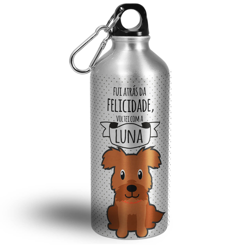Garrafa Personalizada Vira-lata Peludo