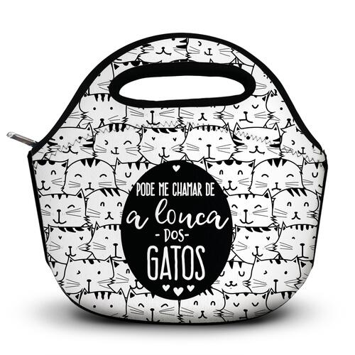 Lancheira T�rmica A Louca dos Gatos