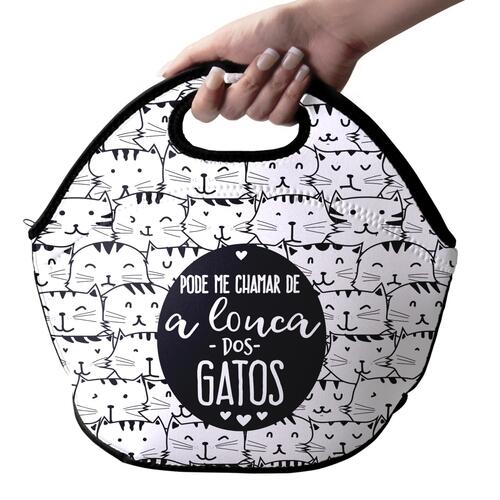 Lancheira T�rmica A Louca dos Gatos