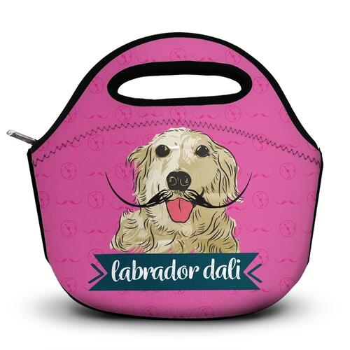 Lancheira T�rmica Labrador Dali - Cole��o Pintores
