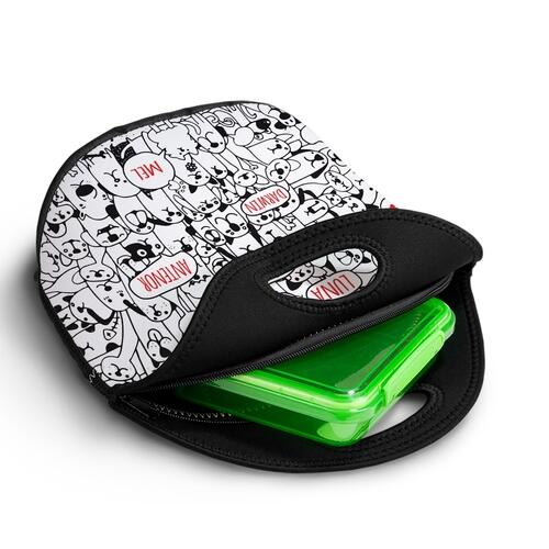 Lancheira Personalizada Bicharada - Com os Nomes dos Seus Pets