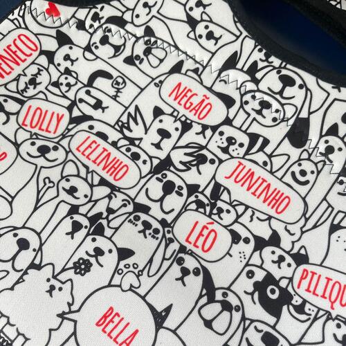 Lancheira Personalizada Bicharada - Com os Nomes dos Seus Pets