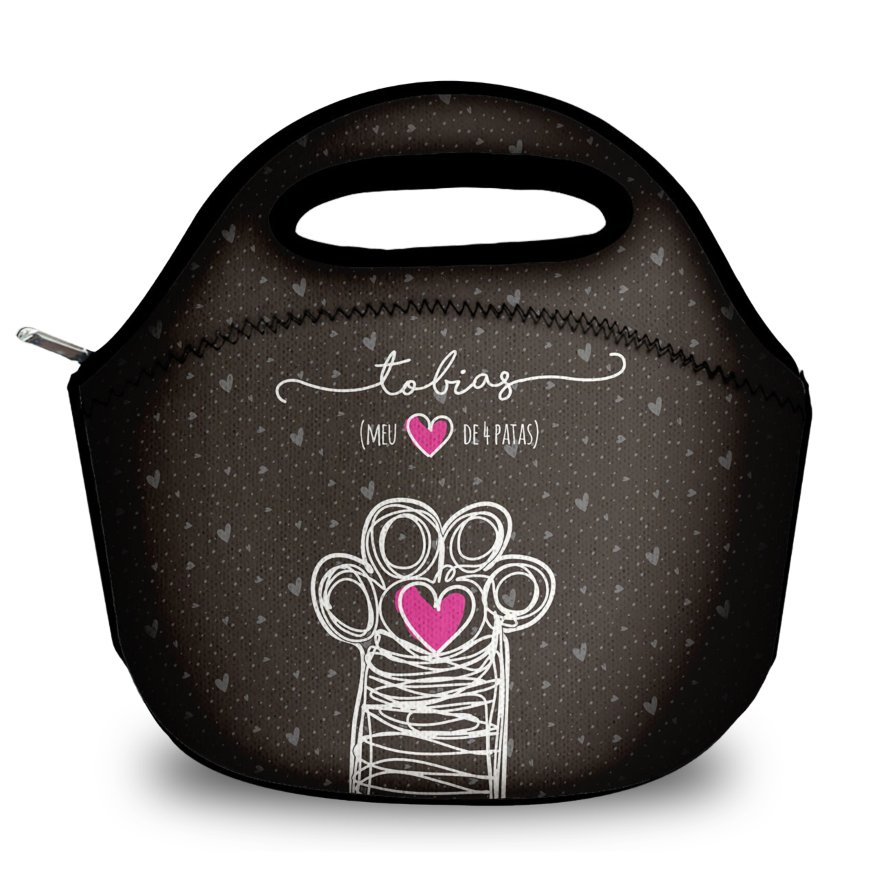 Lancheira Personalizada Com os Nomes dos Pets - Coleção Patinha