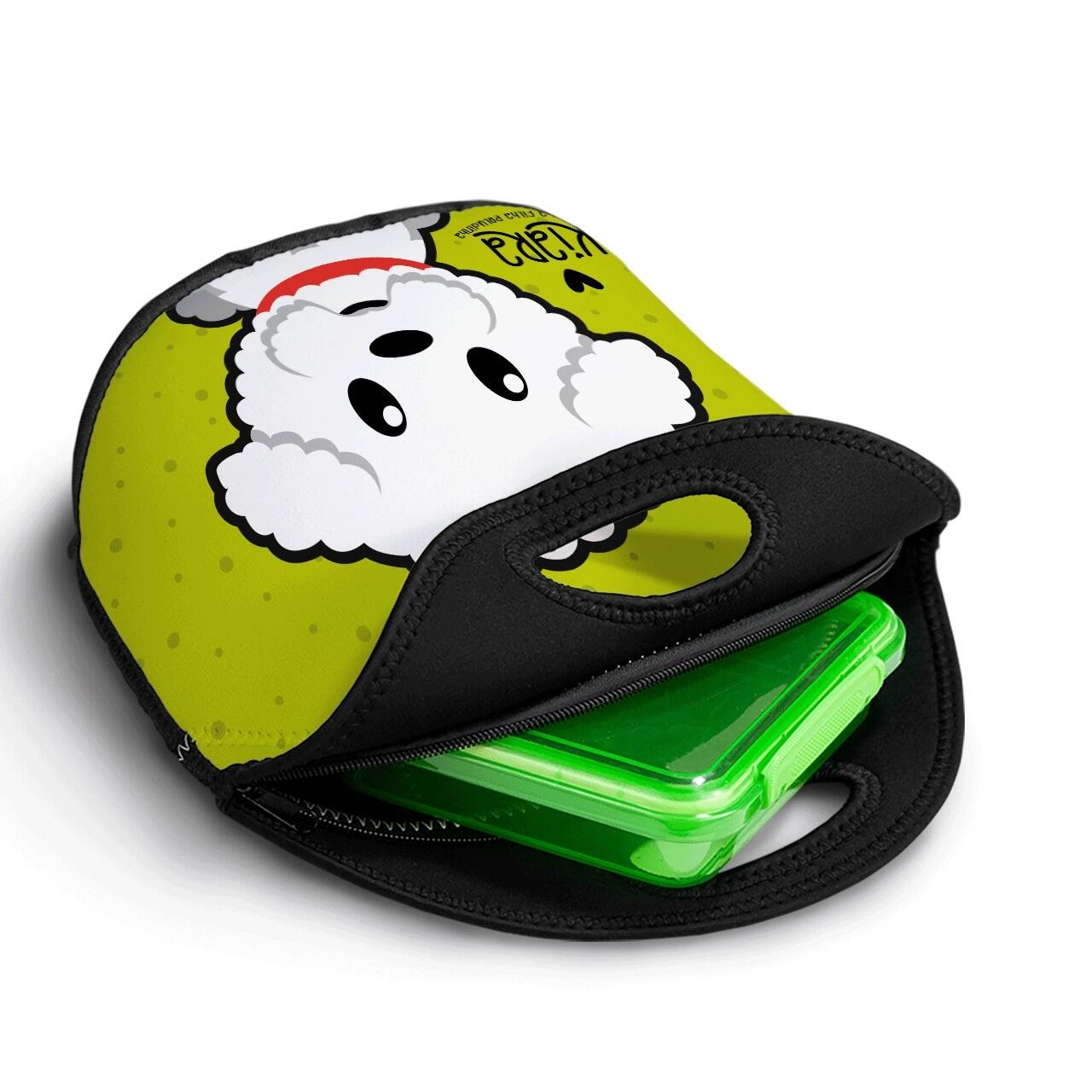 Lancheira Térmica Personalizada Bichon Frisé