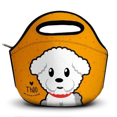 Lancheira T�rmica Personalizada Bichon Fris�