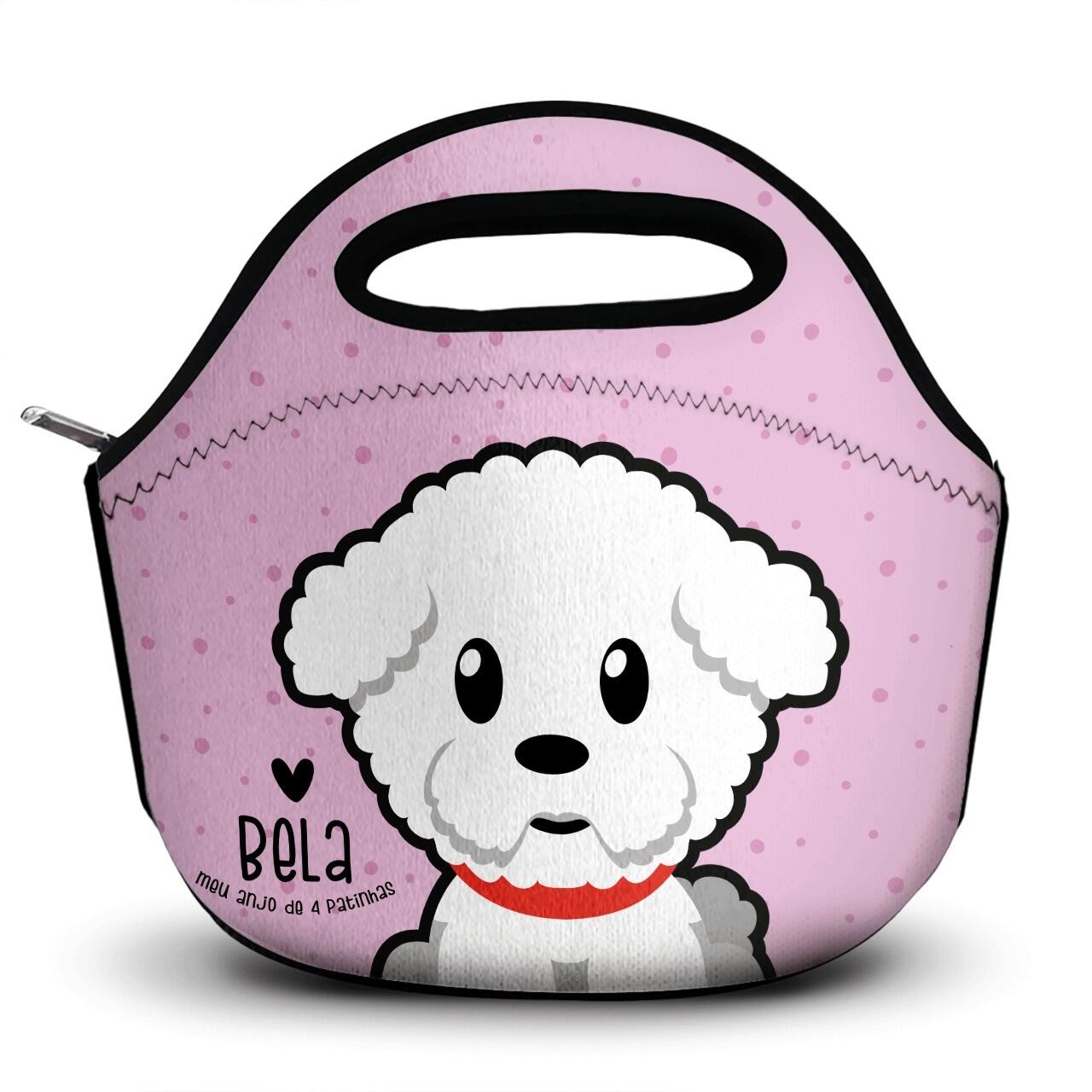 Lancheira Térmica Personalizada Bichon Frisé
