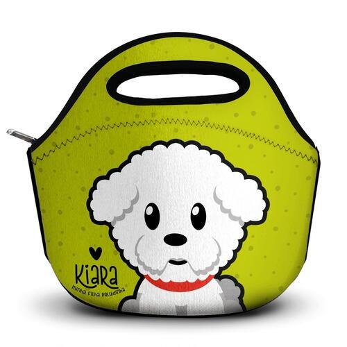 Lancheira Térmica Personalizada Bichon Frisé